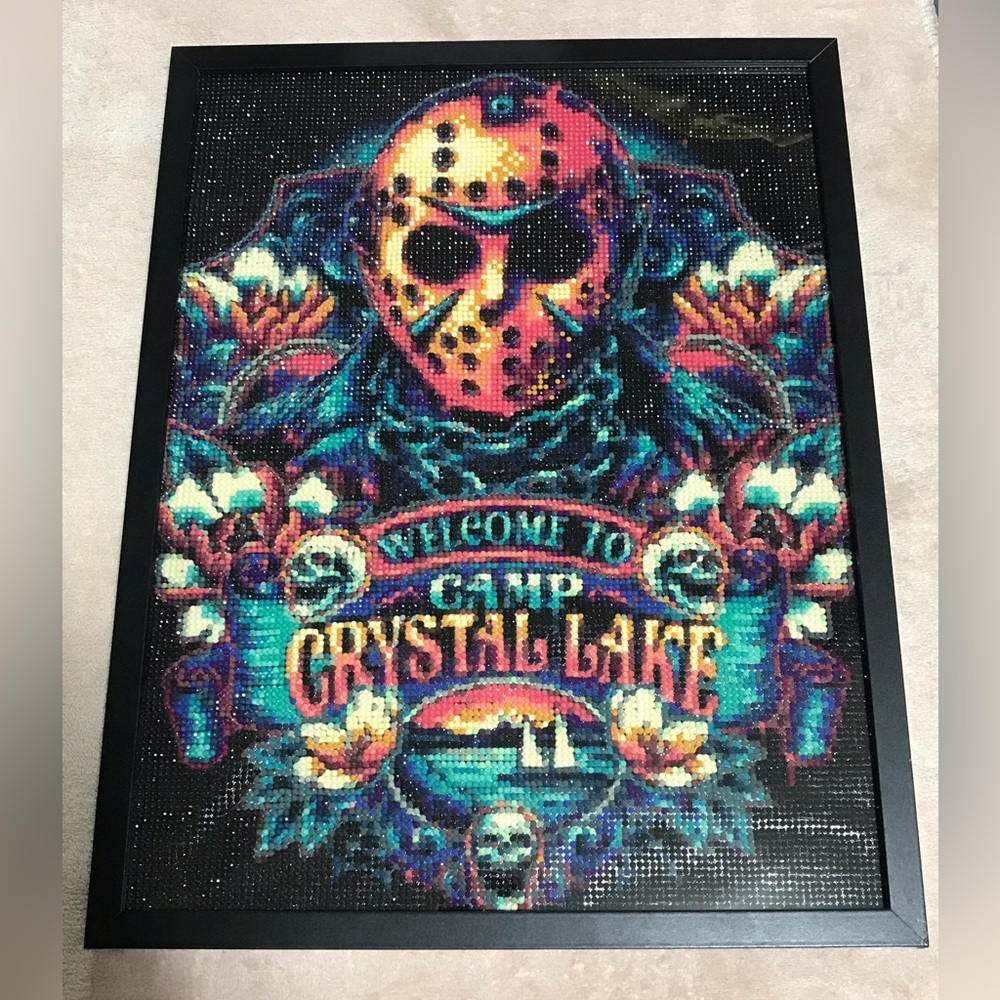 Diamond Painted Horror Picture- Jason